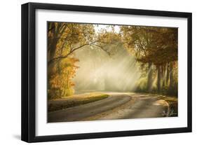 Autumn Drive-5fishcreative-Framed Giclee Print