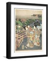 Autumn, Early 1850s-Utagawa Kunisada-Framed Giclee Print