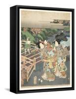 Autumn, Early 1850s-Utagawa Kunisada-Framed Stretched Canvas