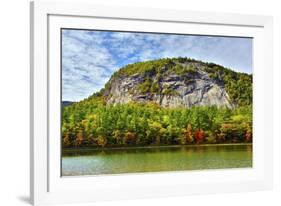 Autumn Echo Lake State Park, New Hampshire, USA-Michel Hersen-Framed Photographic Print