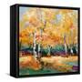 Autumn Energy 1-Karen Hale-Framed Stretched Canvas