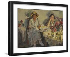 Autumn Evening Coming Down, 1915-Sergei Arsenyevich Vinogradov-Framed Giclee Print