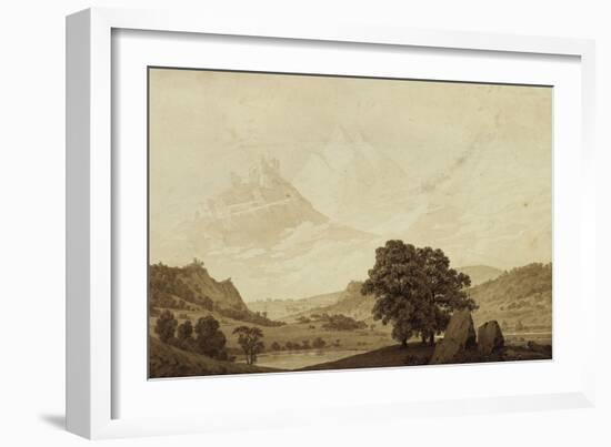 Autumn, Evening, Maturity, from the Seasons, Times of Day, and Ages of Man Cycle, 1803-Caspar David Friedrich-Framed Giclee Print