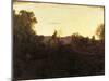 Autumn Evening or Valpozzo, 1903-Giuseppe Pelizza da volpedo-Mounted Giclee Print