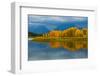 Autumn Evening, Oxbow, Grand Teton National Park, Wyoming, USA-Michel Hersen-Framed Photographic Print