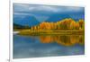 Autumn Evening, Oxbow, Grand Teton National Park, Wyoming, USA-Michel Hersen-Framed Photographic Print