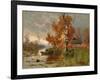 Autumn Evening-Juli Julievich Klever-Framed Giclee Print