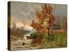 Autumn Evening-Juli Julievich Klever-Stretched Canvas