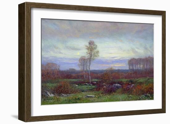 Autumn Evening-Dwight William Tryon-Framed Giclee Print