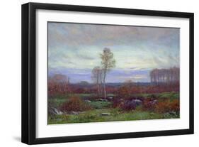 Autumn Evening-Dwight William Tryon-Framed Giclee Print