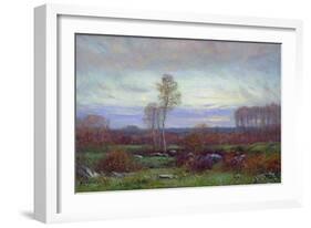 Autumn Evening-Dwight William Tryon-Framed Giclee Print