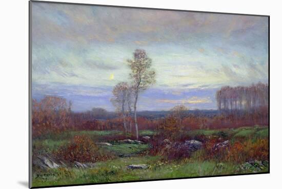 Autumn Evening-Dwight William Tryon-Mounted Giclee Print