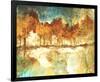 Autumn Explosion IV-null-Framed Art Print