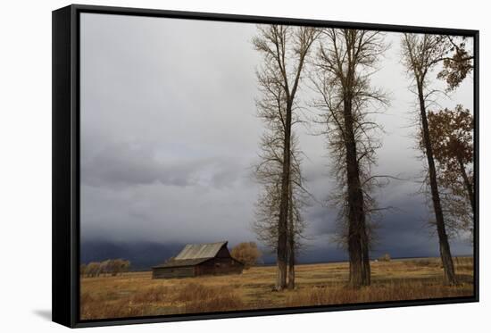 Autumn (Fall) Storm Approaches-Eleanor-Framed Stretched Canvas