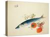 Autumn Fattens Fish and Ripens Wild Fruits, 1925-Takeuchi Seiho-Stretched Canvas