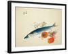 Autumn Fattens Fish and Ripens Wild Fruits, 1925-Takeuchi Seiho-Framed Giclee Print