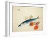 Autumn Fattens Fish and Ripens Wild Fruits, 1925-Takeuchi Seiho-Framed Giclee Print