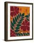 Autumn Floral Scatter  I-Regina Moore-Framed Art Print