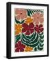 Autumn Floral Scatter  II-Regina Moore-Framed Art Print