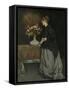 Autumn Flowers, 1867-Alfred Stevens-Framed Stretched Canvas