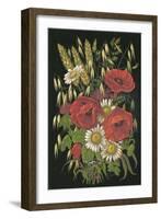 Autumn Flowers 1880-null-Framed Art Print