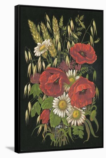 Autumn Flowers 1880-null-Framed Stretched Canvas