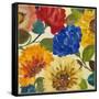 Autumn Flowers 2-Kim Parker-Framed Stretched Canvas