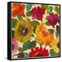 Autumn Flowers 3-Kim Parker-Framed Stretched Canvas