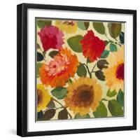 Autumn Flowers 4-Kim Parker-Framed Giclee Print