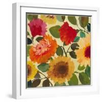 Autumn Flowers 4-Kim Parker-Framed Giclee Print