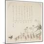 Autumn Flowers and Singing Insects, C.1854-59-Ko Sukoku II-Mounted Giclee Print