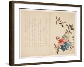 Autumn Flowers, C.1854-59-Sh?sanjin-Framed Giclee Print