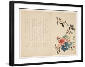 Autumn Flowers, C.1854-59-Sh?sanjin-Framed Giclee Print