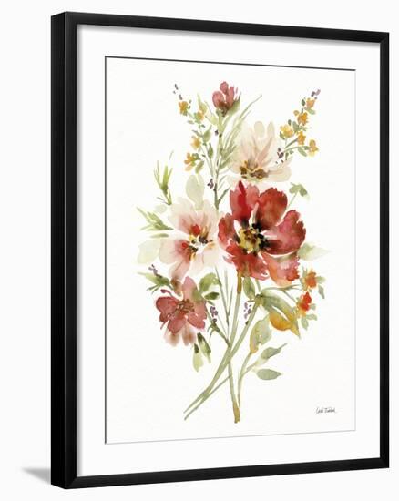 Autumn Flowers II-Leslie Trimbach-Framed Art Print