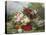 Autumn Flowers-Jean Baptiste Claude Robie-Stretched Canvas