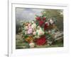 Autumn Flowers-Jean Baptiste Claude Robie-Framed Giclee Print