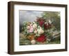 Autumn Flowers-Jean Baptiste Claude Robie-Framed Giclee Print