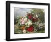 Autumn Flowers-Jean Baptiste Claude Robie-Framed Giclee Print