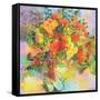 Autumn Flowers-Claire Spencer-Framed Stretched Canvas