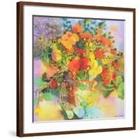 Autumn Flowers-Claire Spencer-Framed Giclee Print