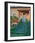 Autumn Foliage around Tuscan Villa-Terry Eggers-Framed Photographic Print