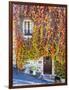 Autumn Foliage around Tuscan Villa-Terry Eggers-Framed Photographic Print