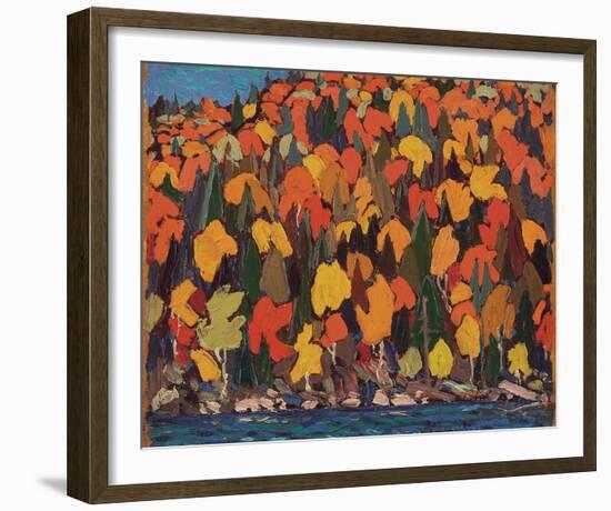 Autumn Foliage-Tom Thomson-Framed Giclee Print