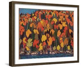Autumn Foliage-Tom Thomson-Framed Giclee Print