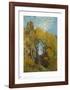 Autumn Forest in the Moon Light-Eugen Bracht-Framed Collectable Print