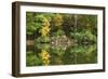 Autumn Forest Reflections Lake Side-Anthony Paladino-Framed Giclee Print