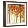 Autumn Forest Study III-Lisa Audit-Framed Art Print