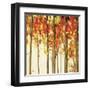 Autumn Forest Study III-Lisa Audit-Framed Art Print