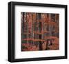 Autumn Forest Trees-null-Framed Art Print