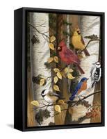 Autumn Friends-William Vanderdasson-Framed Stretched Canvas